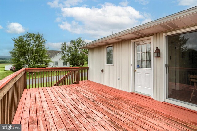 438 N 4th St, Halifax, PA 17032 - view of wooden terrace