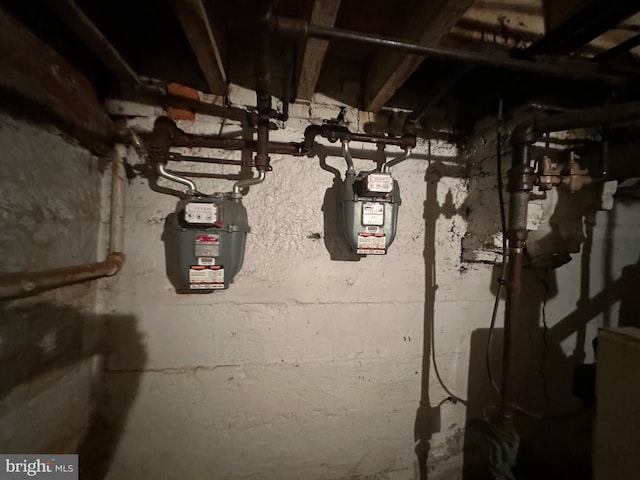 utilities with gas meter