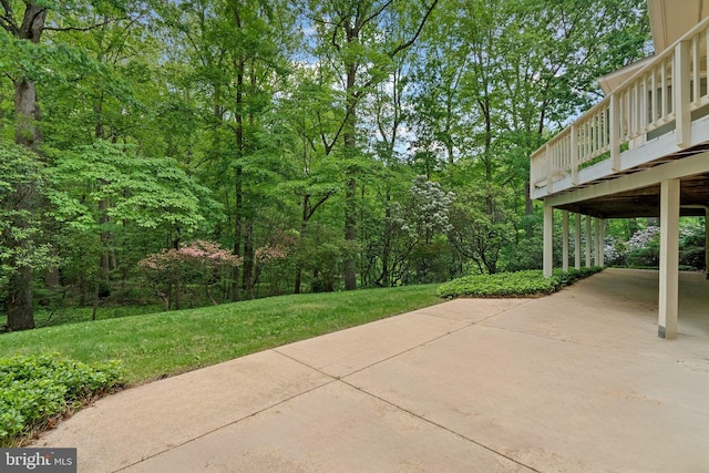 17810 Pond Rd, Ashton, MD 20861 - view of patio / terrace featuring a wooden deck