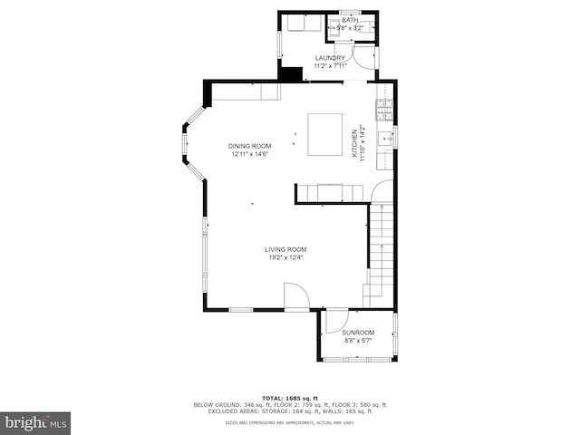 401 Woodland Ave, Glendora, NJ 08029 - property floor plan
