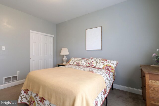 2408 Setter Run Ln, State College, PA 16801 - bedroom with carpet flooring, a closet, and baseboards