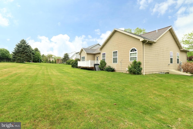 2408 Setter Run Ln, State College, PA 16801 - rear view of property with a deck and a yard
