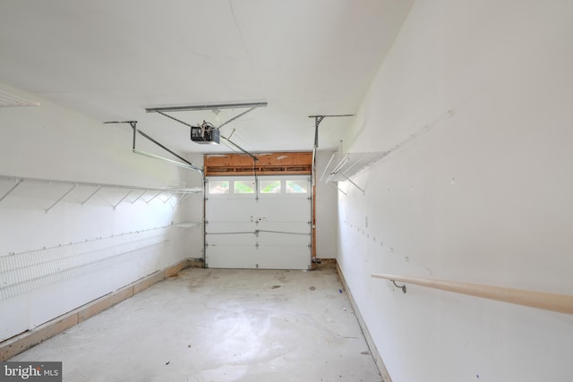 4001 Cedar Mills Rd, Randallstown, MD 21133 - garage with a garage door opener