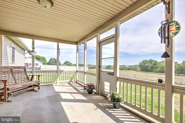 137 S Ronks Rd, Ronks, PA 17572 - unfurnished sunroom featuring plenty of natural light