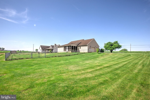137 S Ronks Rd, Ronks, PA 17572 - view of yard featuring a view of countryside