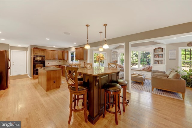 102 Windsong Dr, Doylestown, PA 18901 - dining space featuring light wood-style floors and recessed lighting