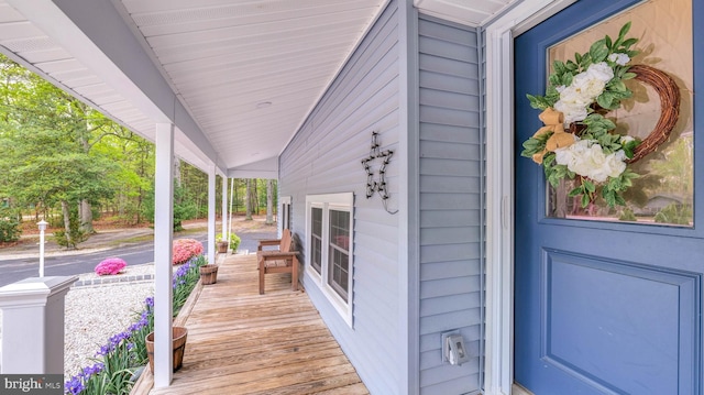 411 Spencer, Galloway, NJ 08205 - deck with covered porch