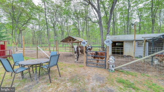 411 Spencer, Galloway, NJ 08205 - view of yard with an outbuilding