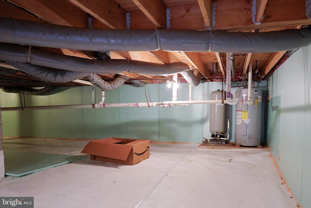 175 Mountain Heights Rd, Front Royal, VA 22630 - basement featuring water heater