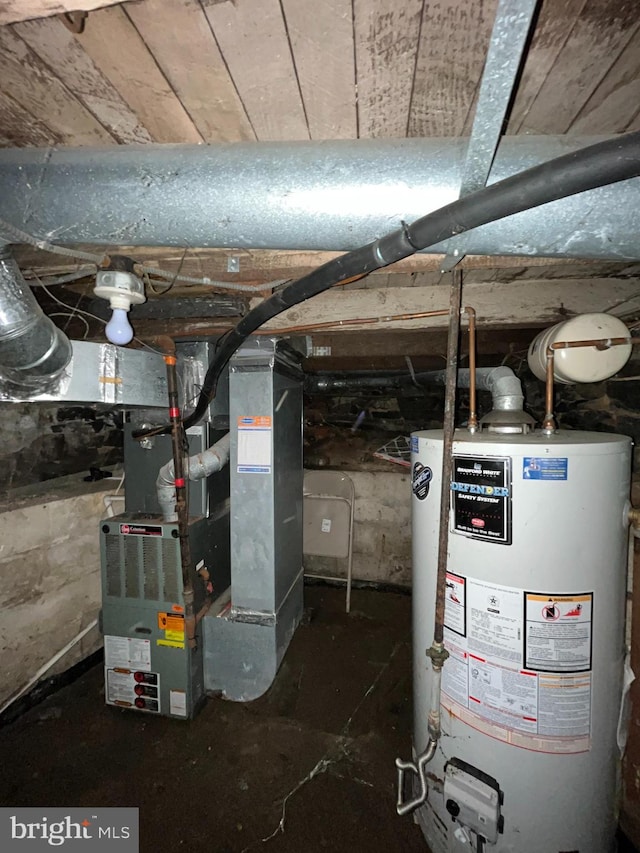 utilities featuring water heater