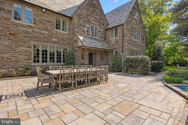 1182 Wrack Rd, Meadowbrook, PA 19046 - view of patio / terrace with outdoor dining area