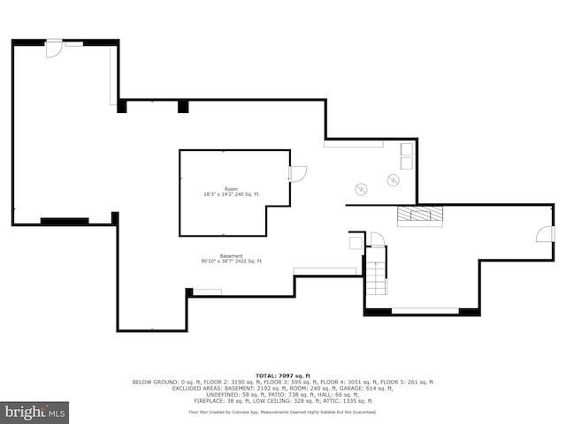 1182 Wrack Rd, Meadowbrook, PA 19046 - home floor plan