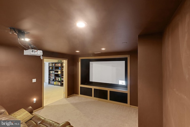 911 Echo Bay Ct, Gambrills, MD 21054 - cinema with carpet floors, recessed lighting, and baseboards