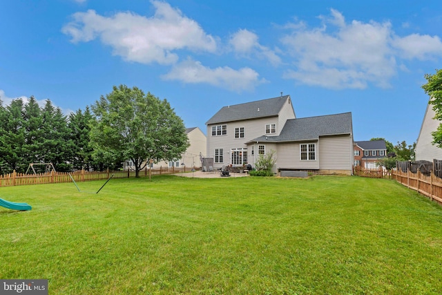 911 Echo Bay Ct, Gambrills, MD 21054 - back of house featuring a patio area and a playground