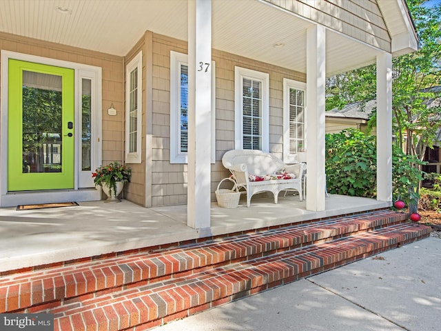 37 Sussex St, Rehoboth Beach, DE 19971 - property entrance featuring covered porch