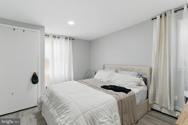 4508 Post Rd, Marcus Hook, PA 19061 - bedroom with wood finished floors and recessed lighting