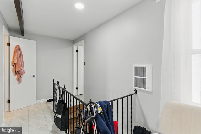 4508 Post Rd, Marcus Hook, PA 19061 - corridor featuring an upstairs landing and recessed lighting