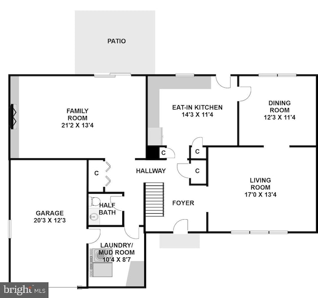 10620 Seneca Ridge Dr, Gaithersburg, MD 20886 - room layout
