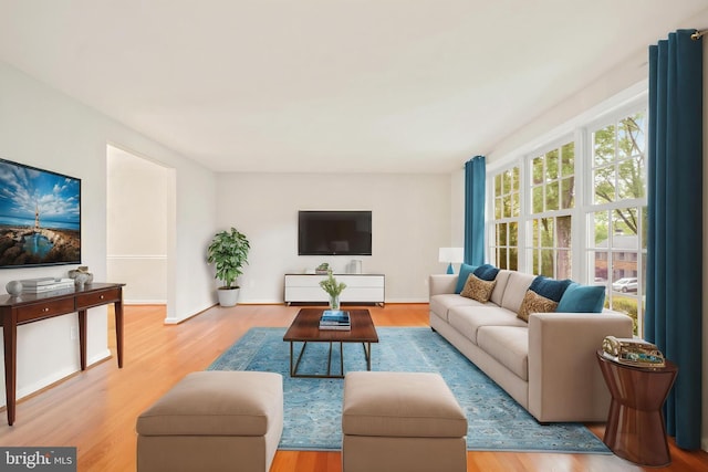 10620 Seneca Ridge Dr, Gaithersburg, MD 20886 - living room with wood finished floors