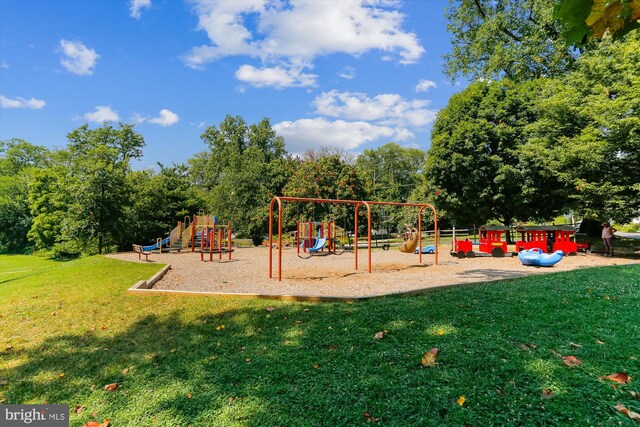 203 Spring Ave, Takoma Park, MD 20912 - community playground featuring a lawn