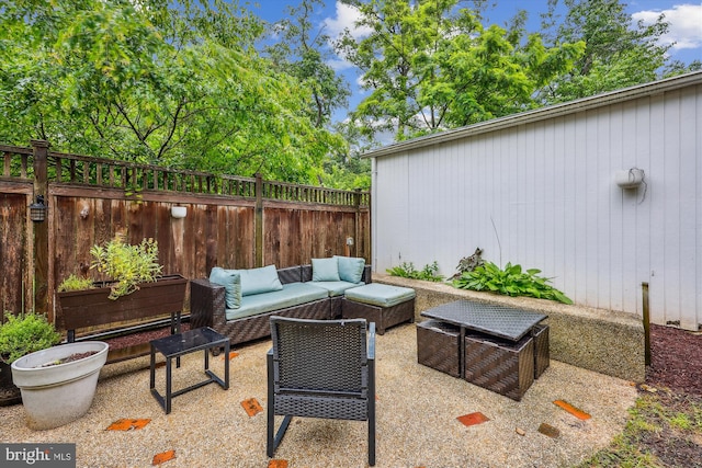 203 Spring Ave, Takoma Park, MD 20912 - view of patio with outdoor lounge area