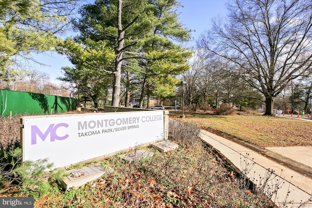 203 Spring Ave, Takoma Park, MD 20912 - view of community sign
