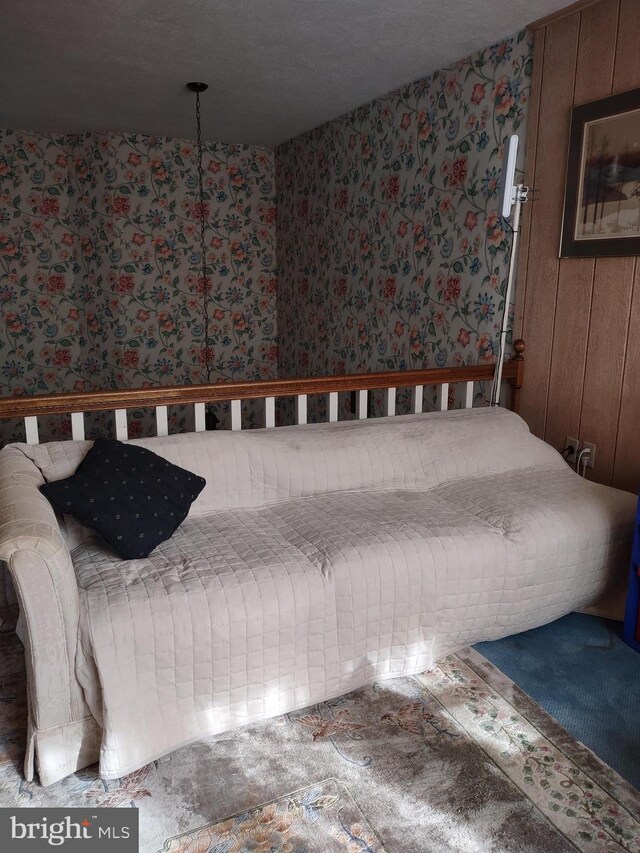 1215 Georgetown Cir, Carlisle, PA 17013 - bedroom with wallpapered walls