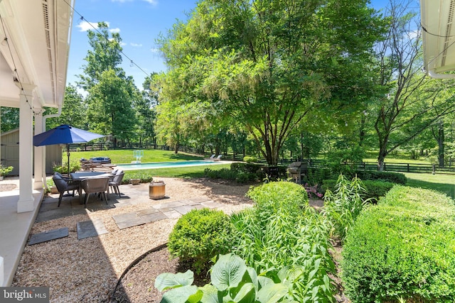 5194 Chase Ln, Midland, VA 22728 - view of yard with a patio and view of scattered trees