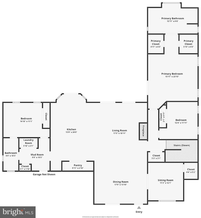 5194 Chase Ln, Midland, VA 22728 - home floor plan