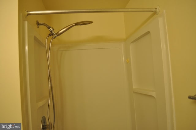 bathroom view of a shower