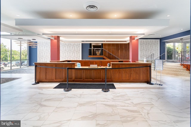 4600 Duke St Unit 512, Alexandria, VA 22304 - welcome area with stairs