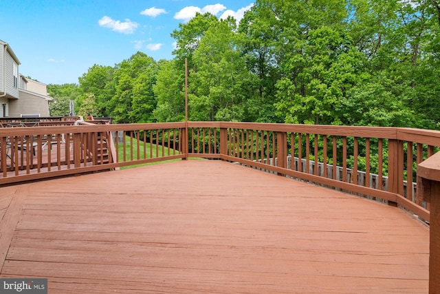 view of deck