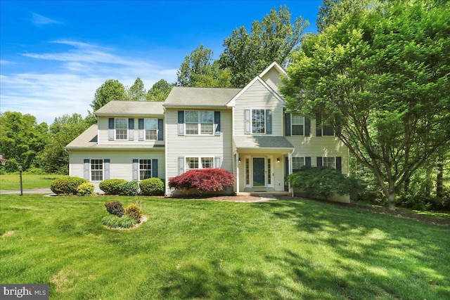 21 Bright Summer Way, Glenmoore, PA 19343 - view of front facade with a front lawn