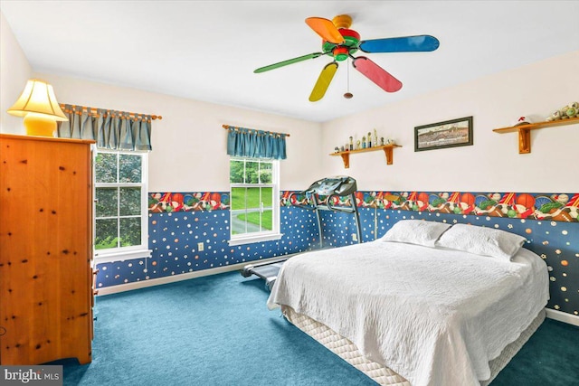 21 Bright Summer Way, Glenmoore, PA 19343 - bedroom with carpet flooring, multiple windows, and baseboards