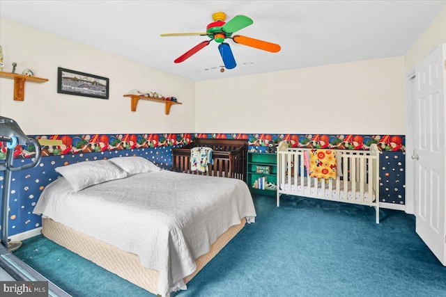 21 Bright Summer Way, Glenmoore, PA 19343 - carpeted bedroom featuring ceiling fan