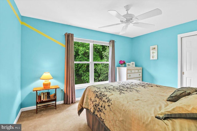 21 Bright Summer Way, Glenmoore, PA 19343 - bedroom featuring carpet flooring, baseboards, and a ceiling fan