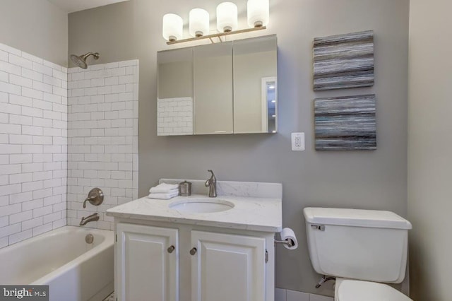 2129 Florida Ave NW Unit 507, Washington, DC 20008 - bathroom featuring toilet, vanity, and  shower combination