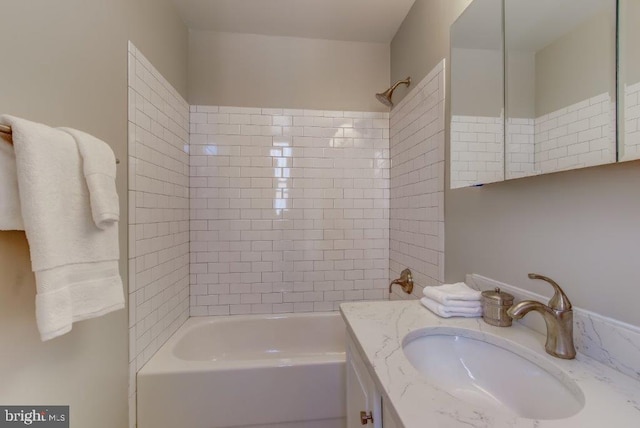 2129 Florida Ave NW Unit 507, Washington, DC 20008 - bathroom with shower / bath combination and vanity