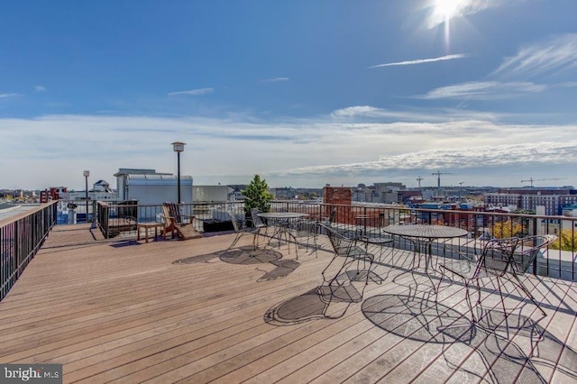 2129 Florida Ave NW Unit 507, Washington, DC 20008 - view of wooden deck