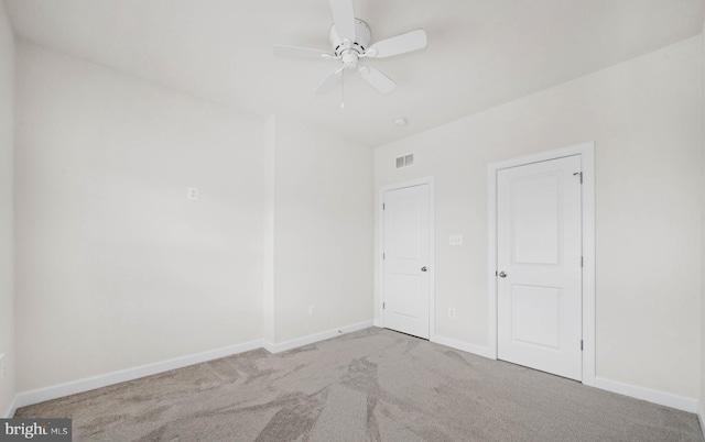 355 Dillon Cir, Middletown, DE 19709 - unfurnished bedroom with carpet flooring, baseboards, and a ceiling fan