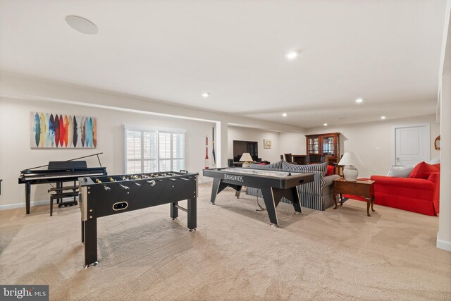 355 Dillon Cir, Middletown, DE 19709 - playroom with carpet flooring, recessed lighting, and baseboards