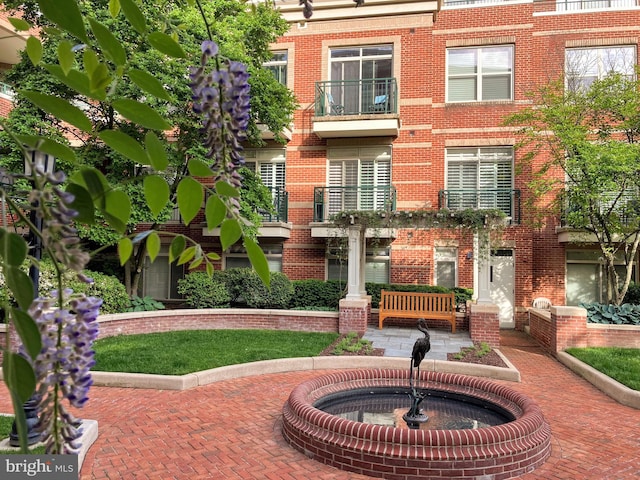66 Franklin St Unit 307, Annapolis, MD 21401 - view of front facade featuring brick siding