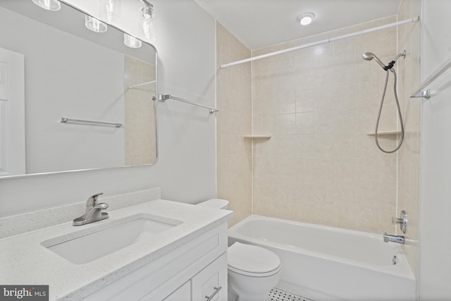 3823 9th Rd S, Arlington, VA 22204 - full bathroom featuring toilet, vanity, and shower / washtub combination