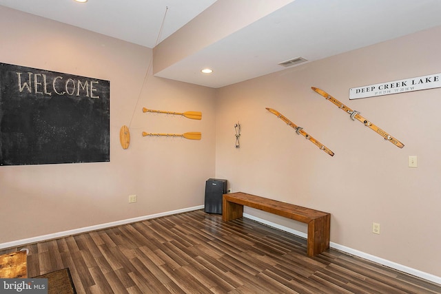 175 Roman Ridge Rd Unit 15, Oakland, MD 21550 - empty room featuring wood finished floors, baseboards, and recessed lighting