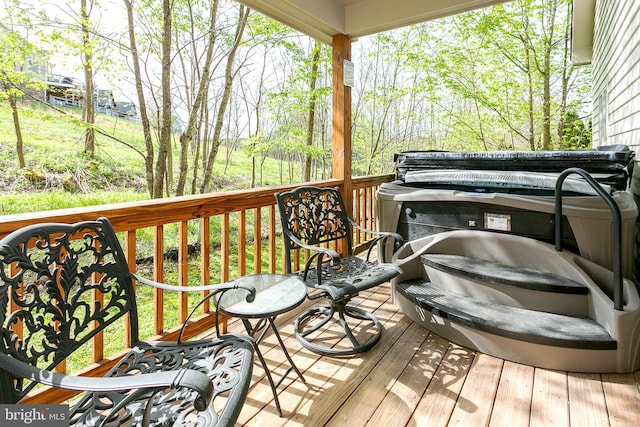 175 Roman Ridge Rd Unit 15, Oakland, MD 21550 - view of wooden deck