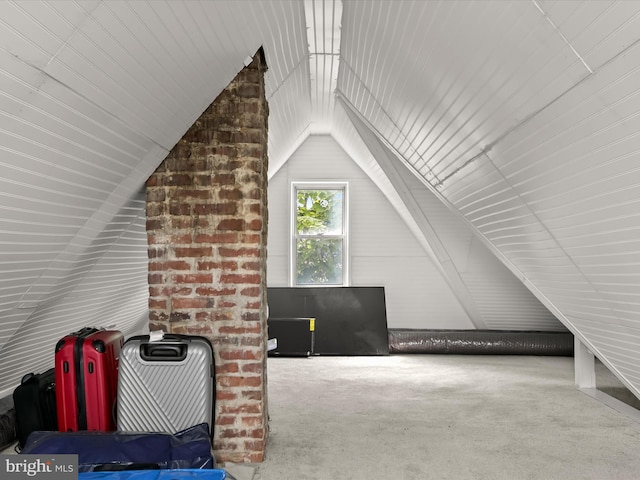 4511 Powell Ave, Baltimore, MD 21206 - bonus room featuring vaulted ceiling and carpet