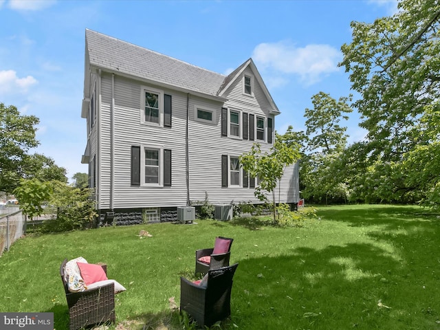 4511 Powell Ave, Baltimore, MD 21206 - back of house with central AC unit