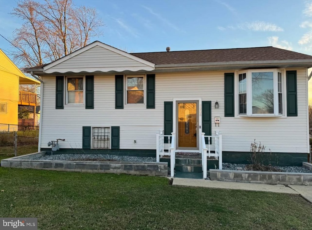 view of bi-level home
