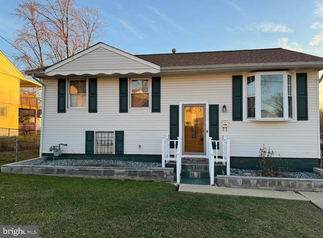 view of bi-level home