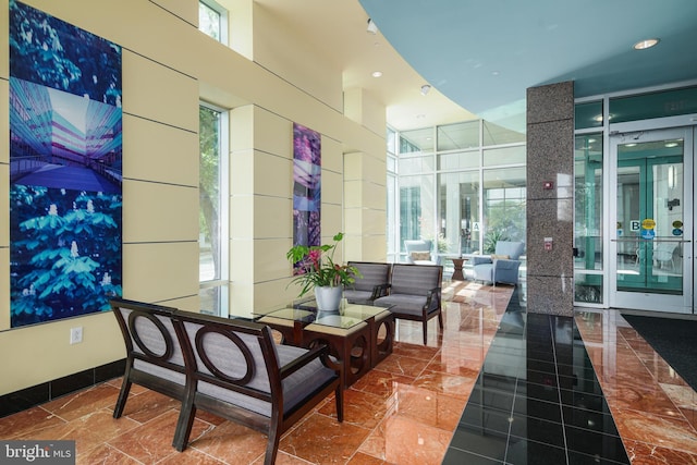 view of building lobby